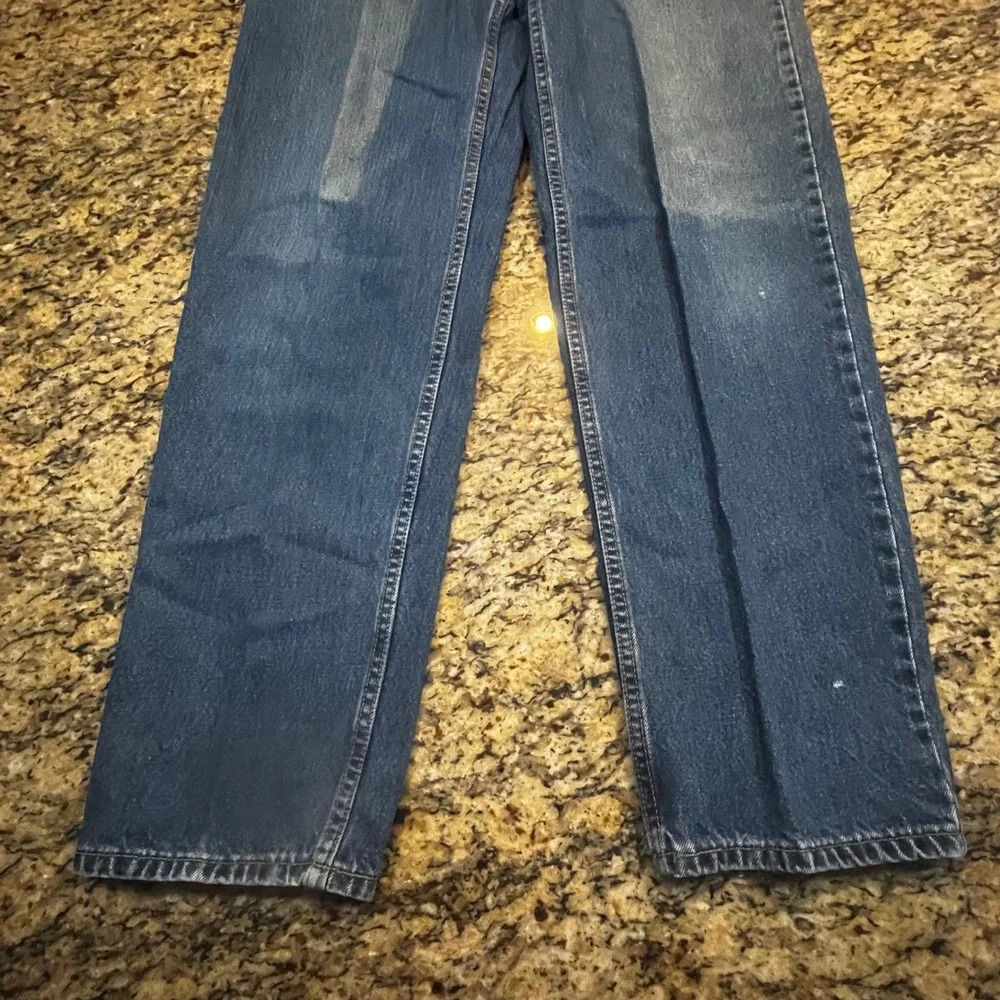 Vintage Levis 550 Mens 36x32 Blue Relaxed Fit‎ Tapered Leg Jeans Made in USA